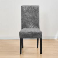 Cubierta De Silla Suave De Velours 1/4PCS Esponjosa Elástica De Color Sólido Lavable Para Sala De Comedor Hogar Bodas - details 21