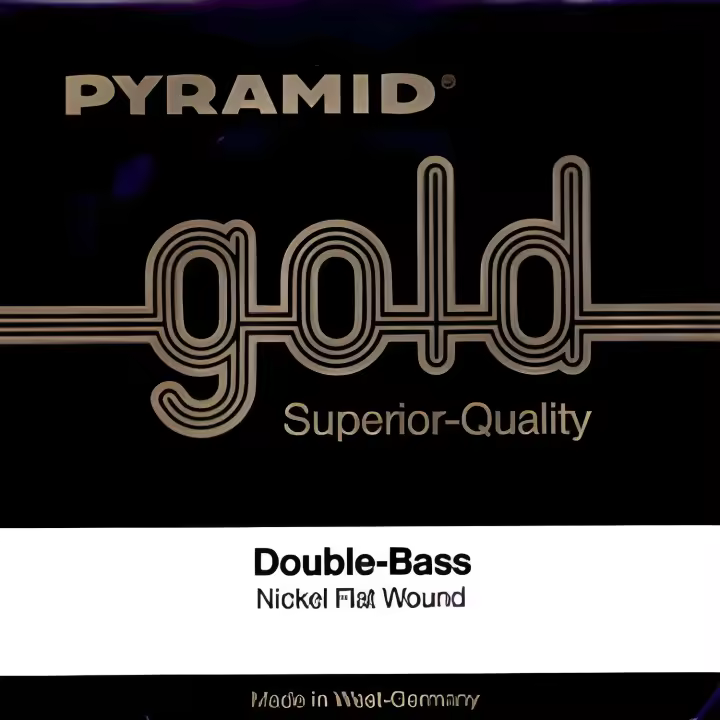 CUERDA CONTRABAJO-Pyramid (Gold 198103) (Niquel Entorchado) 3ª Medium Bass 4/4 A (La) - 1
