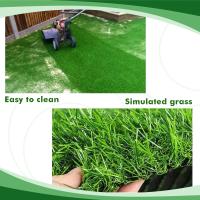 Alfombra De Hierba Artificial Para Exterior Falsa Hierba Sintética Gruesa Para Perros Jardín Escenario De Escalera Alfombrilla De Astroturf Para Paisaje - details 10