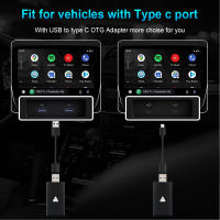 Adaptador Android Auto Sin Cables A2A Para Coches Con Autenticación OEM Bluetooth WiFi Conexión Inteligente AI Dongle Para Mapas - details 11