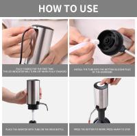 Sacacorchos Eléctrico 4 en 1 Juego de Regalo de Vino con Abridor de Vino Recargable, Vertedor Aireador de Vino Recargable - details 4