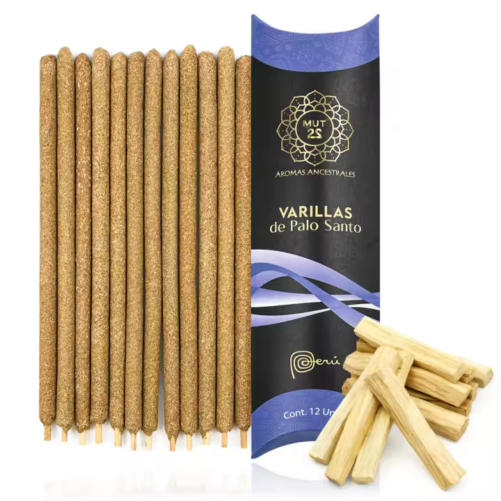 MUT22 Varillas de Palo Santo con Aromas Diversos para Meditación y Yoga - 1