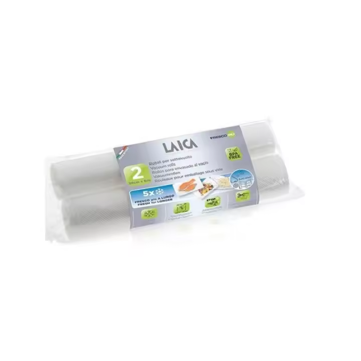 2 Rollos envasado vacio Laica 28x600 vt3509 LAICA VT3509 - 1
