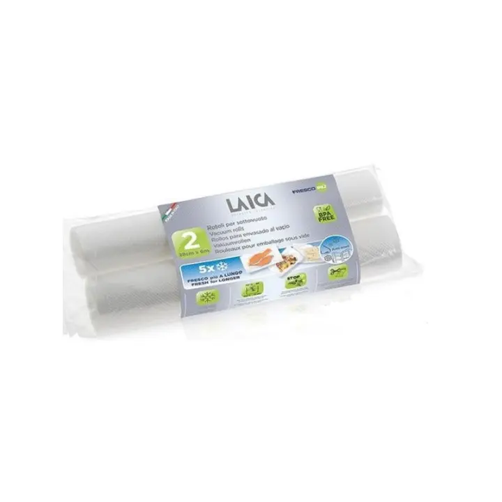 2 Rollos envasado vacio Laica 28x600 vt3509 LAICA VT3509 - 1