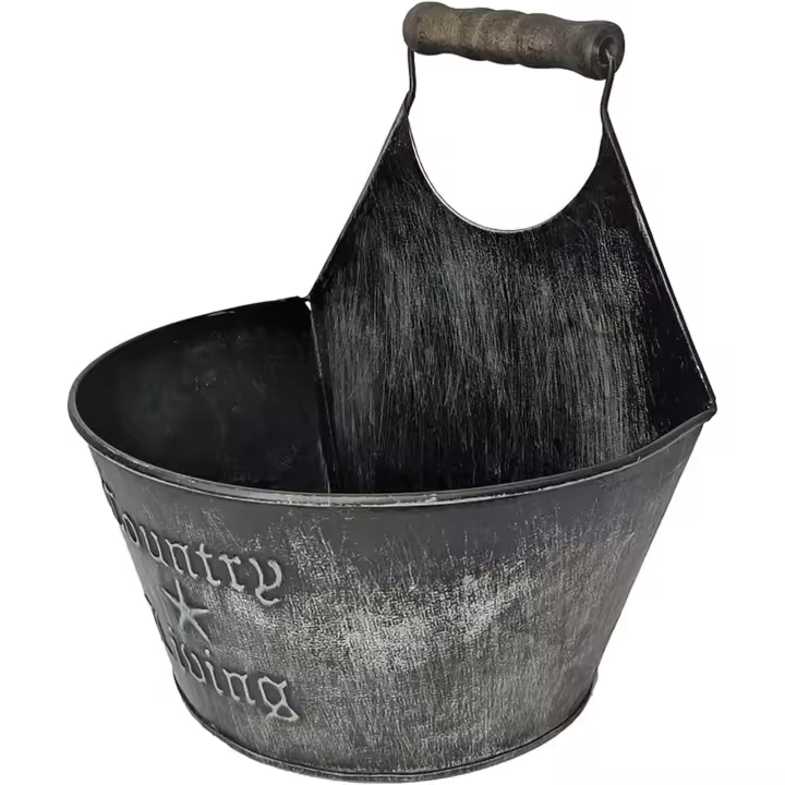 Maceta colgante de metal para maceta suculentas, Estilo Vintage, perfecta para la decoración del jardín del hogar (s) - 1