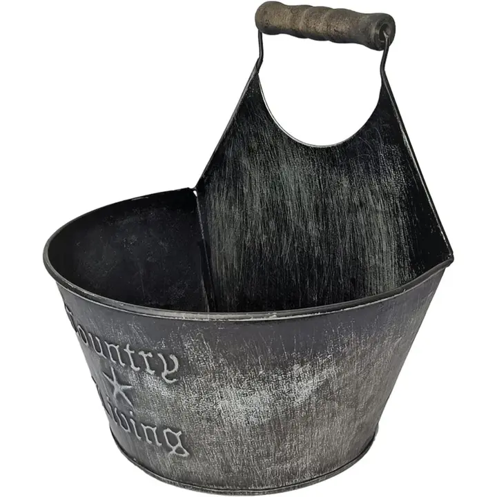 Maceta colgante de metal para maceta suculentas, Estilo Vintage, perfecta para la decoración del jardín del hogar (s) - 1