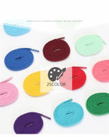 Par De Cordones Planos Clásicos Para Zapatillas Moda Accesorios De Zapatos Longitud 100/120/140/160/180CM Polyester - details 2