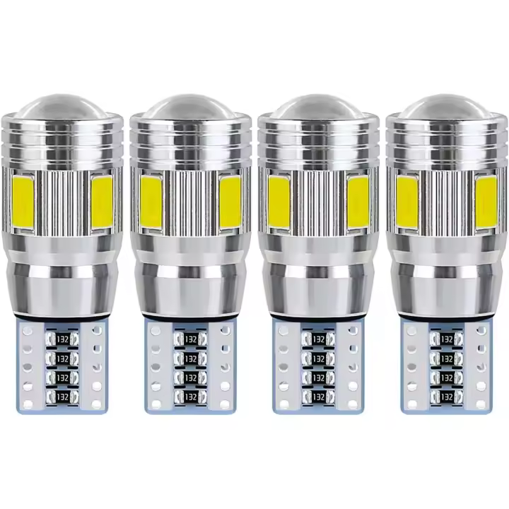 Bomb LED T10 W5W, Luz de techo para Coche, Luz Nocturna LED para interior de coche (4 piezas) - 1