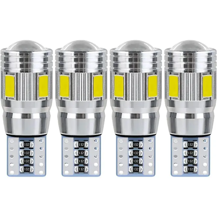 Bomb LED T10 W5W, Luz de techo para Coche, Luz Nocturna LED para interior de coche (4 piezas) - 1