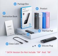 Carcasa SSD ORICO M2 NVMe 10Gbps PCIe Para Disco Duro M.2 NVMe NGFF SATA Sin Herramientas Con Disipador De Calor Metálico - details 18