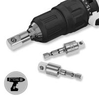 Adaptador De Enchufes Giratorio De 360° Para Destornillador Eléctrico Con Taladro Hexagonal 1/4" 3/8" 1/2" De Acero Cr-V - details 2