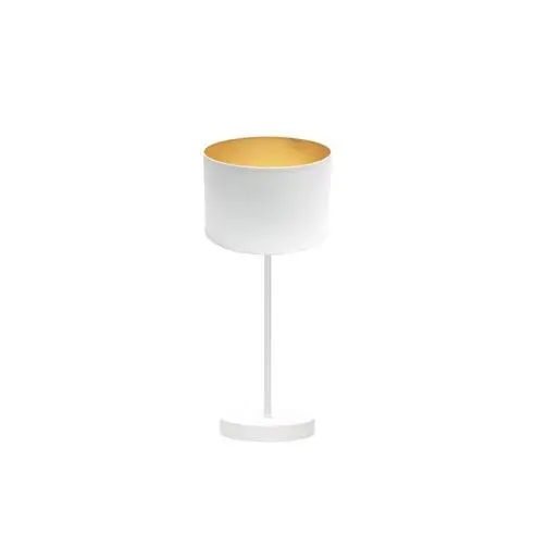 FABRILAMP Lámpara de Mesa Sobremesa Anuska 1xe14 Blanco/blanco-oro 46x16x16 Cm - 1