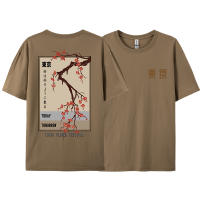 Camiseta Hombre Mujer Today Tomorrow Tokyo Flower Festival Moda O-Neck Verano Algodón Suave Tops Holgado Calle Hip Hop - details 29