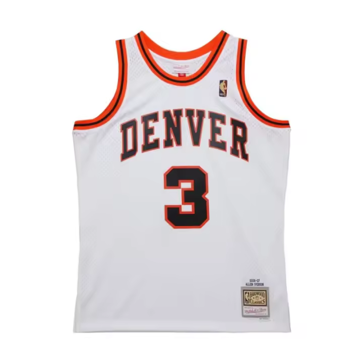 Camiseta Allen Iverson Swingman Denver Nuggets 2006-07 - Mitchell and Ness - 1