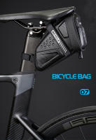 Bolsa De Sillín Para Bicicleta 1L Bolsa De Almacenamiento Impermeable De Poliéster Accesorios De Ciclismo Bolsa De Asiento De Bicicleta - details 0