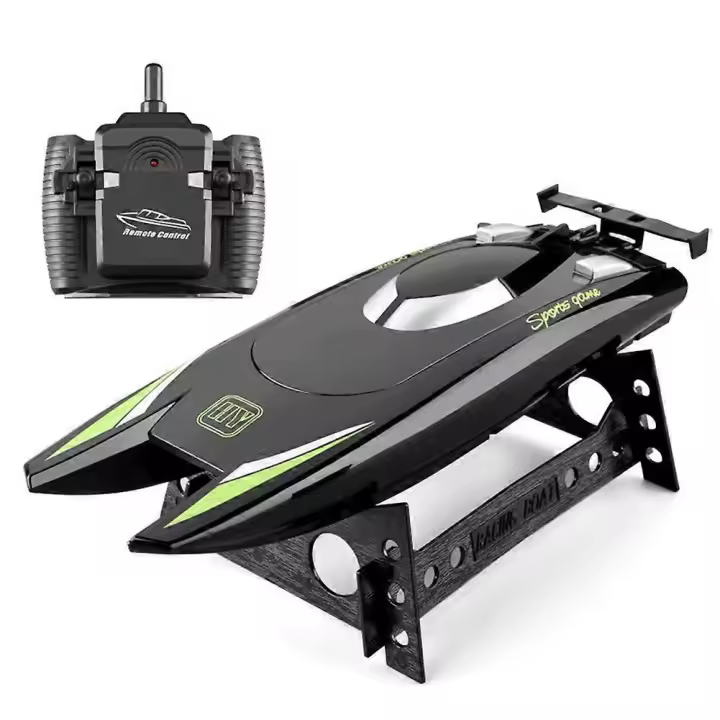 Barco de Carreras RC para adultos - Barco RC de 2,4 GHz de Alta velocidad con control remoto electrónico para niños - 1