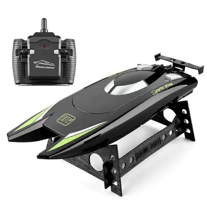 Barco de Carreras RC para adultos - Barco RC de 2,4 GHz de Alta velocidad con control remoto electrónico para niños - 1