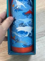 Botella térmica Quokka Kids, Solid Dinosaur 330ml, mantiene frío y calor, para todo tipo de bebidas, niños infantil, acero inoxidable - details 3