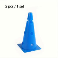5pcs Barriles De Señalización Perforados De 32CM Conos De Barricada Para Entrenamiento De Fútbol Y Baloncesto Material PVC - details 10
