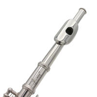 SLADE Flauta Piccolo Silvery C Key Tamaño Medio Cupronickel Instrumento De Viento Con 16 Agujeros Para Música - details 2