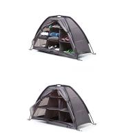 Armario plegable de almacenamiento para exteriores - 9 compartimentos para camping, calzado y tienda de campaña - details 0