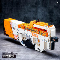 Bloques De Construcción Técnicos AK47 M4A4 AWP P90 Con Motor Set De Juguetes De Armas Para Niños Regalo Educativo Para Niños Y Adolescentes - details 13