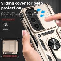 Funda Protectora De Alta Gama Para Samsung Galaxy Z Fold 6 Y 5 Con Soporte Y Anillo Magnético Resistente a Golpes Y Caídas Para Cámara - details 6