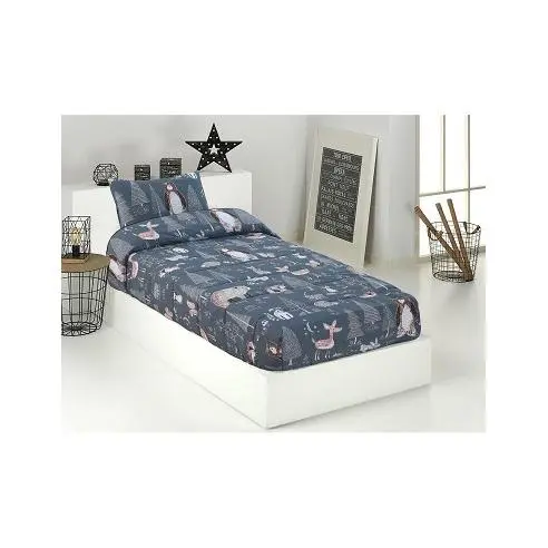 Edredón Ajustable Infantil Cama 90 y Cama 105 Niños Forest Dhestia Home - 1