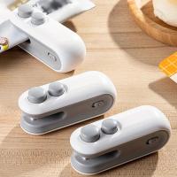 Máquina Selladora Mini 2en1 Recargable Por USB Sellador De Alimentos Portátil Para Bolsas De Plástico Y Almacenamiento Eco-amigable - details 1