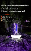 Lámpara Repelente De Mosquitos Solar Muda Trampa Eléctrica Inalámbrica Para Exteriores Luz Sin Radiación Control Remoto Incluido - details 0