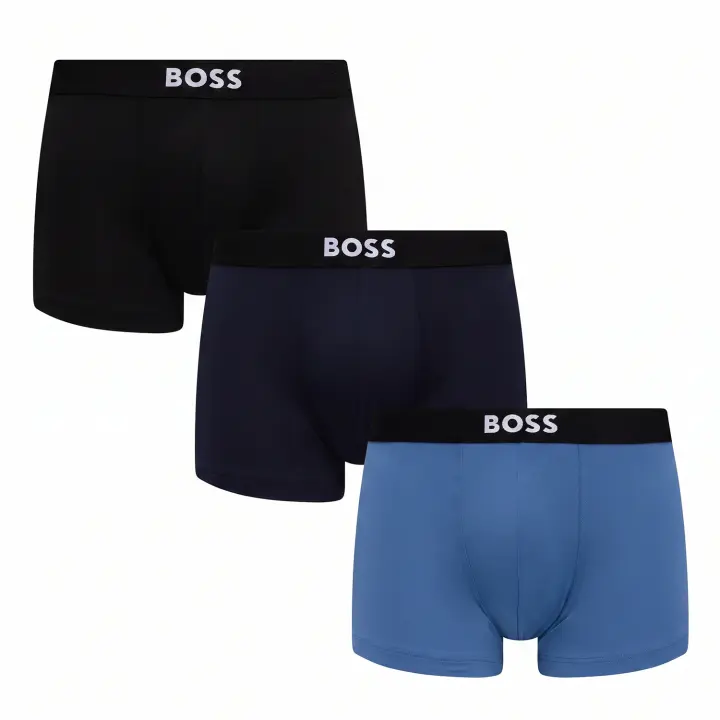 Hugo Boss-Pack 3 Bóxer Hombre de Microfibra Stretch 50555054 - 1