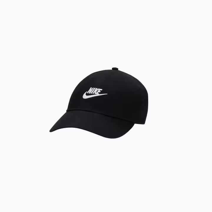 Gorra Nike Unestrucured Cap Negra & Blanca para Adultos / Sabas Shop - 1