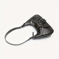 Bolso De Motociclista Vintage Para Mujer Primavera Verano Nueva Bandolera Con Hombro Solo Con Sensación De Sophisticación Material PU Cierre De Cremallera Estilo Punk - details 28