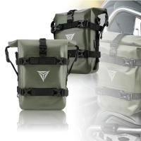 Bolsa De Moto Impermeable Para Guardabarros Lateral Almacenamiento Universal De Herramientas Bolsa De Barra De Choque Para Viajes Y Comunicaciones Diarias - details 27