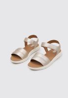 Geox D DANDRA C Sandalias Planas Mujer Dorado - details 1