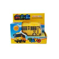 Mini Coche Retroalimentado Autobús De Plástico TAYO Juguete Educativo Para Niños Puerta Abrejuego Edad Recomendada 4-12 Años - details 4