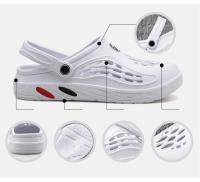 Zapatillas De Hombre Clog Sandalias De Verano Grandes Tamaño Zapatos Para Jardín Playa Comodidad En El Uso Material EVA - details 6