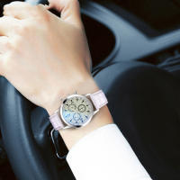 Reloj De Lujo De Cuarzo Con Dial De Acero Inoxidable Reloj Casual De Pulsera Material De Correa De Cuero Estilo Fashion & Casual - details 36