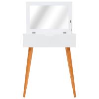 vidaXL Tocador con espejo de MDF 60x40x75 cm - details 4