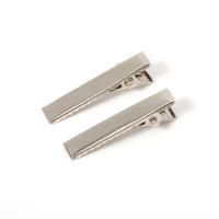 20pcs Clip Para Cabello De Téngara Con Un Solapamiento Para Joyería DIY Accesorios De Metal Aleación De Zinc Tamaños Variados - details 14