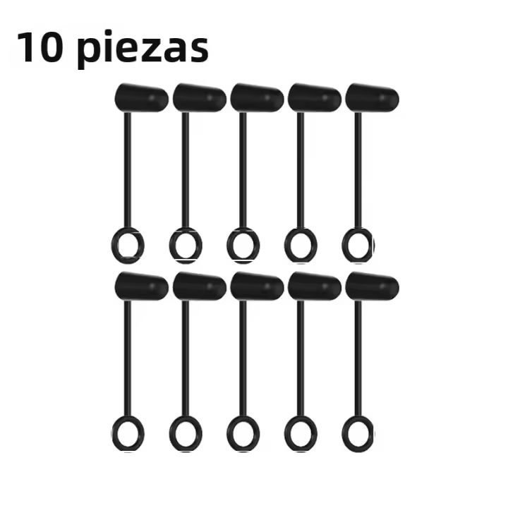 10/20pcs Tapa De Polvo Con Chorro, Cubiertas De Goma Para Botellas De Aceite De Oliva Y Licor, Protección Contra Polvo Y Aves (No Incluye El Chorro) - 1