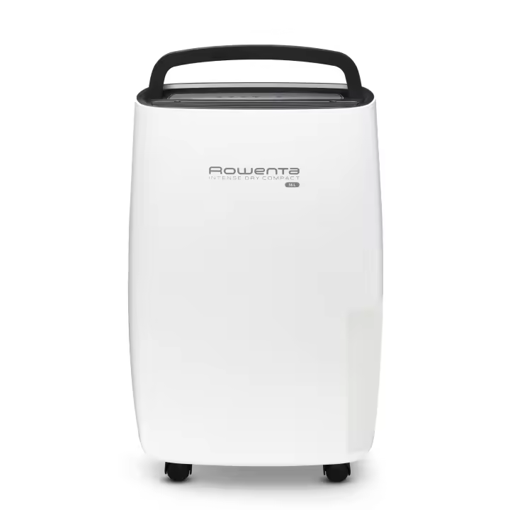 Rowenta Intense Dry deshumidificador compacto, 16L, modo automático, función Linen Dry, doble filtración, filtro antialergénico, silencioso, DH4236F0 - 1