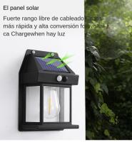 2PCS Lámpara De Pared Solar Para Jardín Y Exterior IP65 Impermeable Decorativa Para Casa Villa Balcony Iluminación LED Moderna - details 3