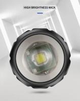 Mini Linterna EDC Super Brillante LED+COB Zoomable Recargable Por USB Para Camping Pesca Exterior Emergencia Con Luz De 300 Lumen - details 2