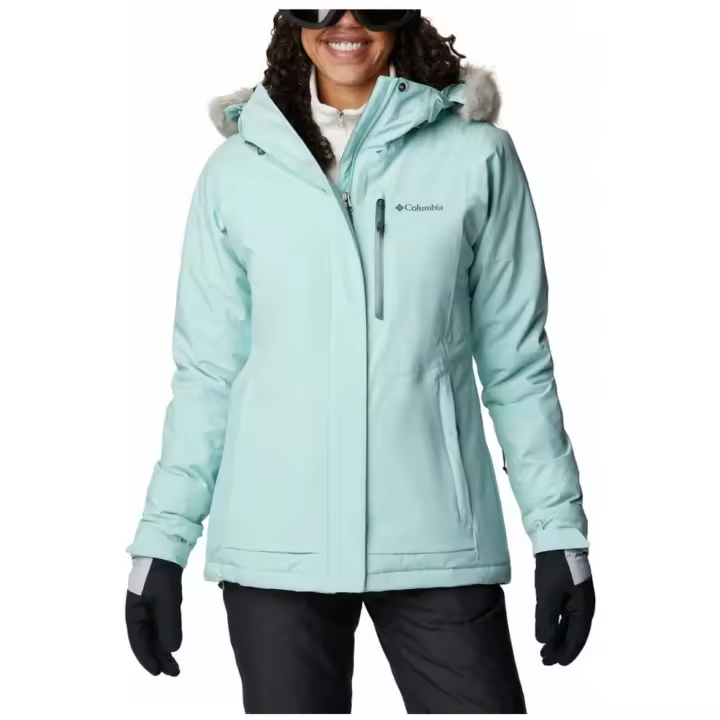 Chaquetas marca Columbia modelo 1910031321 para mujer en color verde - 1