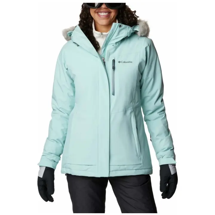 Chaquetas marca Columbia modelo 1910031321 para mujer en color verde - 1