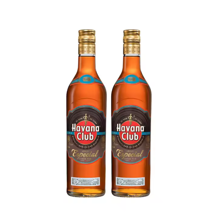Havana Club Especial – Pack 2 Botellas (70 cl cada una)  Ron Dorado con Notas de Caramelo – Perfecto para Mojitos - 1