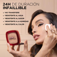 L'Oréal Paris | Infalible 24H Polvos compactos mate de larga duración + Sérum con Color Accord Parfait - details 1