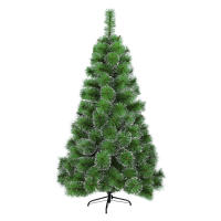 Árbol de Navidad de pino, decoración navideña, árbol de nieve, fácil montaje, altura 60cm 90cm 120cm 150cm 180cm 210cm, verde, verde con nieve y blanco，Árbol de Navidad Artificial, Material PVC Aguja de Pino, Hogar Decoración para Navidad - details 2