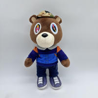 Muñeco De Peluche Kanye 30CM De Alta Calidad Juguete Suave Para Niños Regalo De Cumpleaños Dibujito Famoso Peluche Unisex - details 16